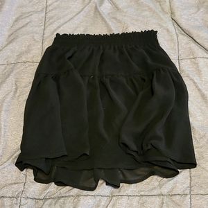 H&M Divided black mini skirt